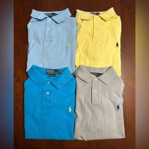 Polo Ralph Lauren 4 Assorted Polos in Size Large